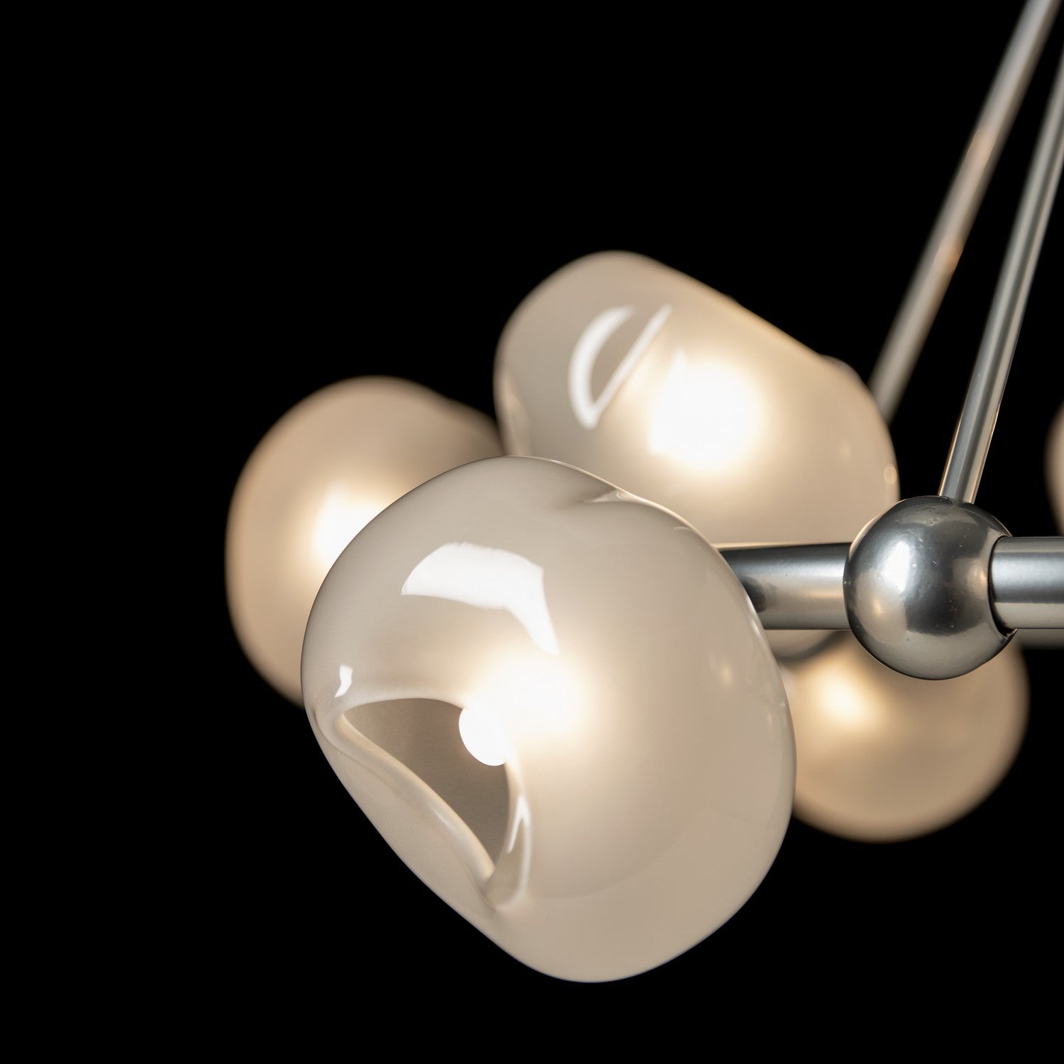 Hubbardton Forge - 131069-SKT-MULT-85-FD0710 - Nine Light Pendant - Ume - Sterling