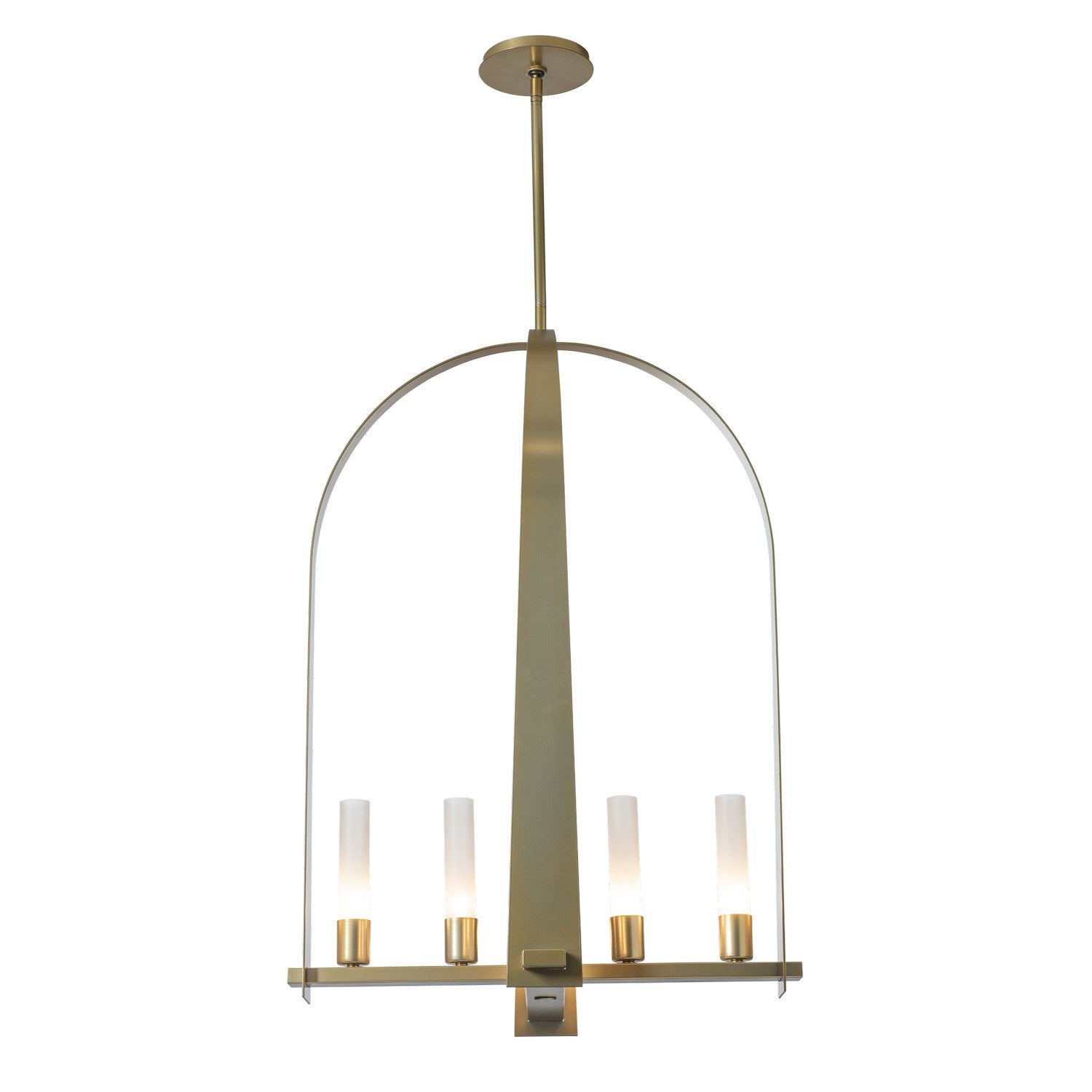 Hubbardton Forge - 131071-SKT-MULT-86-FD0611 - Eight Light Pendant - Triomphe - Modern Brass