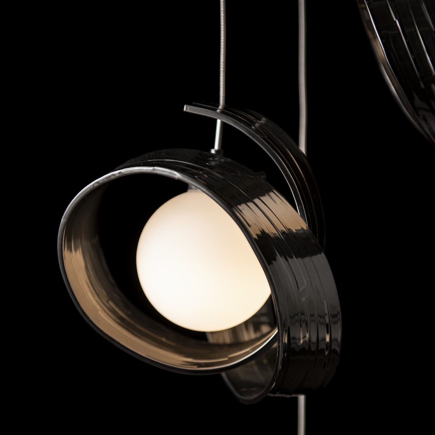 Hubbardton Forge - 131099-SKT-STND-89-GG0711 - Riza 9-Light Pendant - Riza - Ink