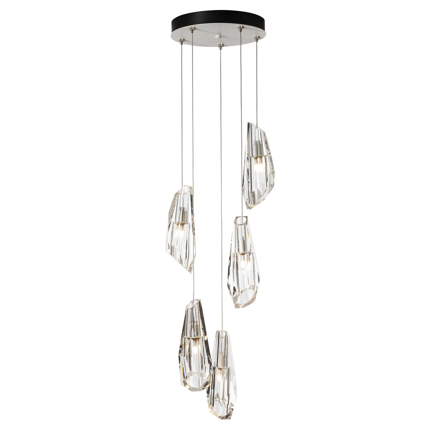 Hubbardton Forge - 131121-SKT-STND-02-CR - Luma 5-Light Pendant - Luma - White