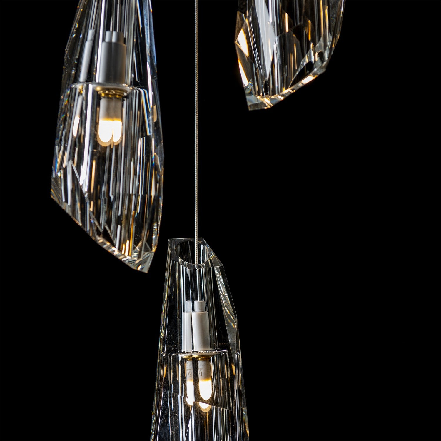 Hubbardton Forge - 131121-SKT-STND-02-CR - Luma 5-Light Pendant - Luma - White