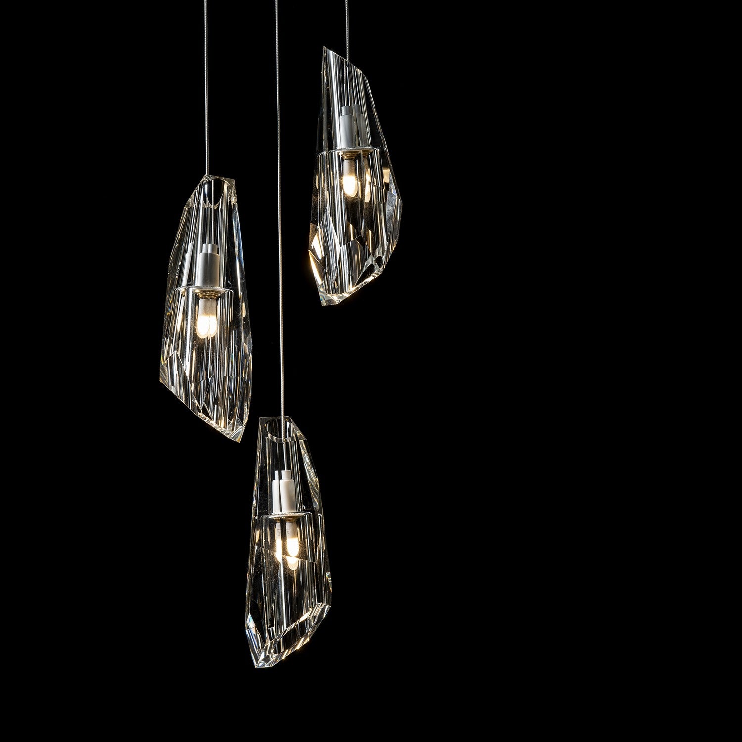Hubbardton Forge - 131121-SKT-STND-02-CR - Luma 5-Light Pendant - Luma - White
