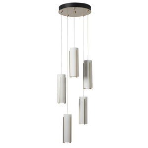 Hubbardton Forge - 131124-SKT-STND-86-GG0065 - LED Pendant - Exos Glass - Modern Brass