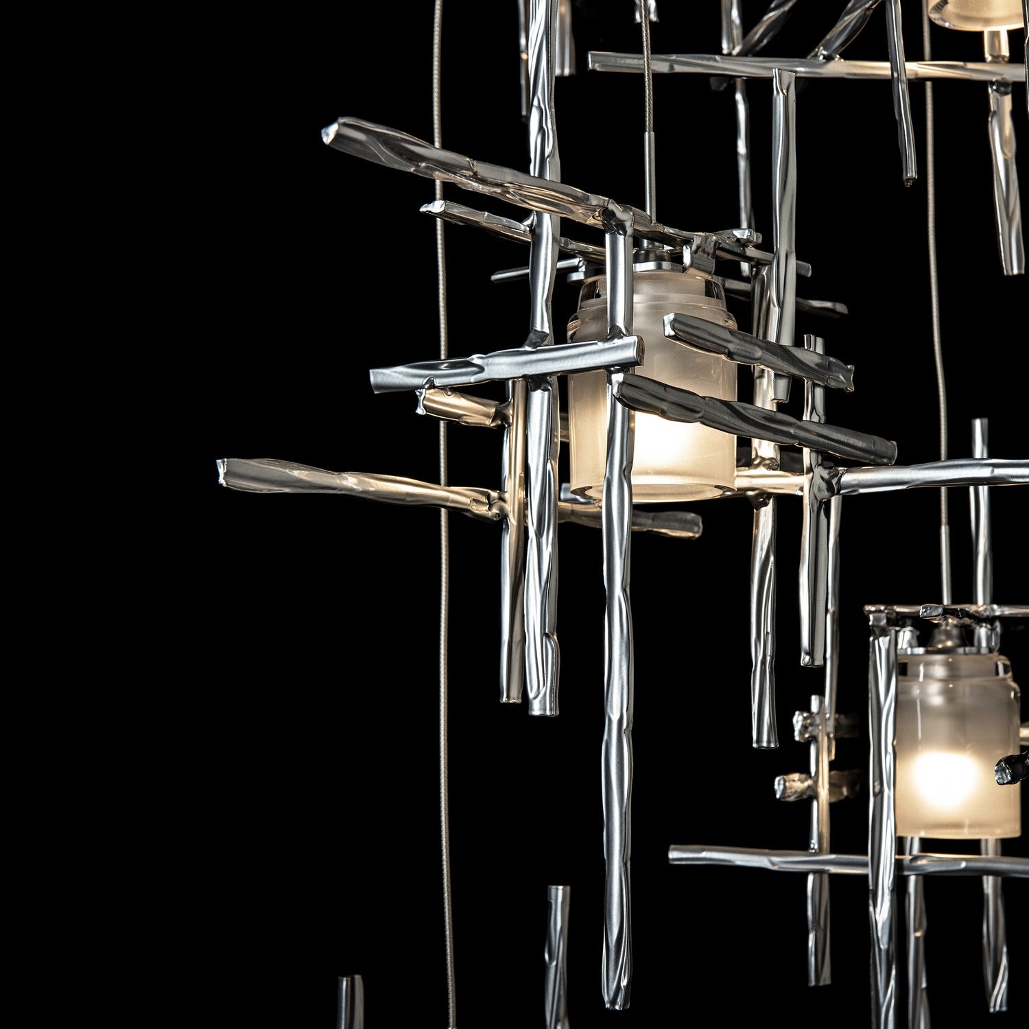 Hubbardton Forge - 131128-SKT-STND-85-YC0305 - LED Pendant - Tura - Sterling