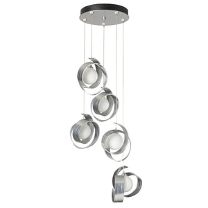 Hubbardton Forge - 131129-SKT-STND-85-GG0711 - LED Pendant - Riza - Sterling