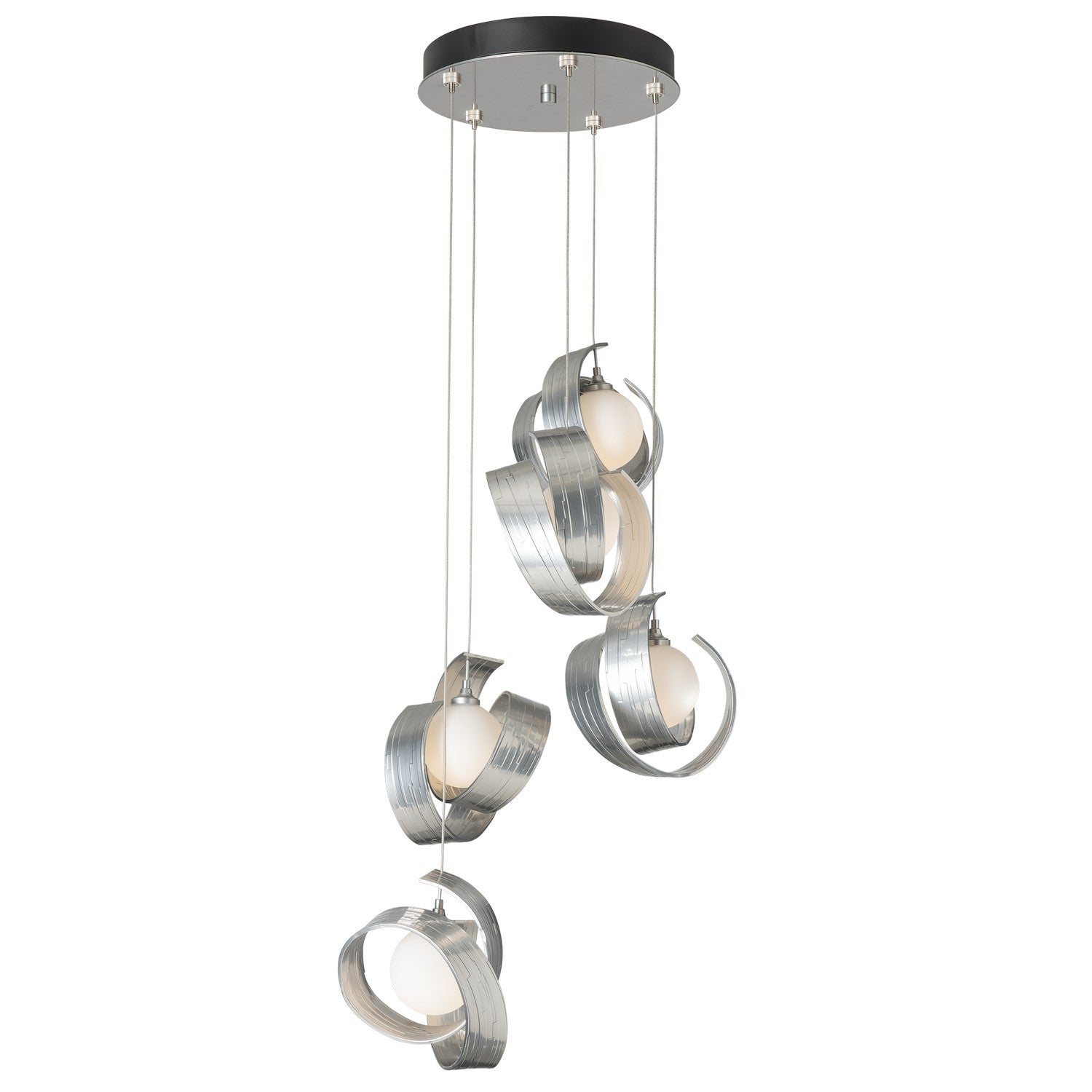 Hubbardton Forge - 131129-SKT-STND-85-GG0711 - LED Pendant - Riza - Sterling