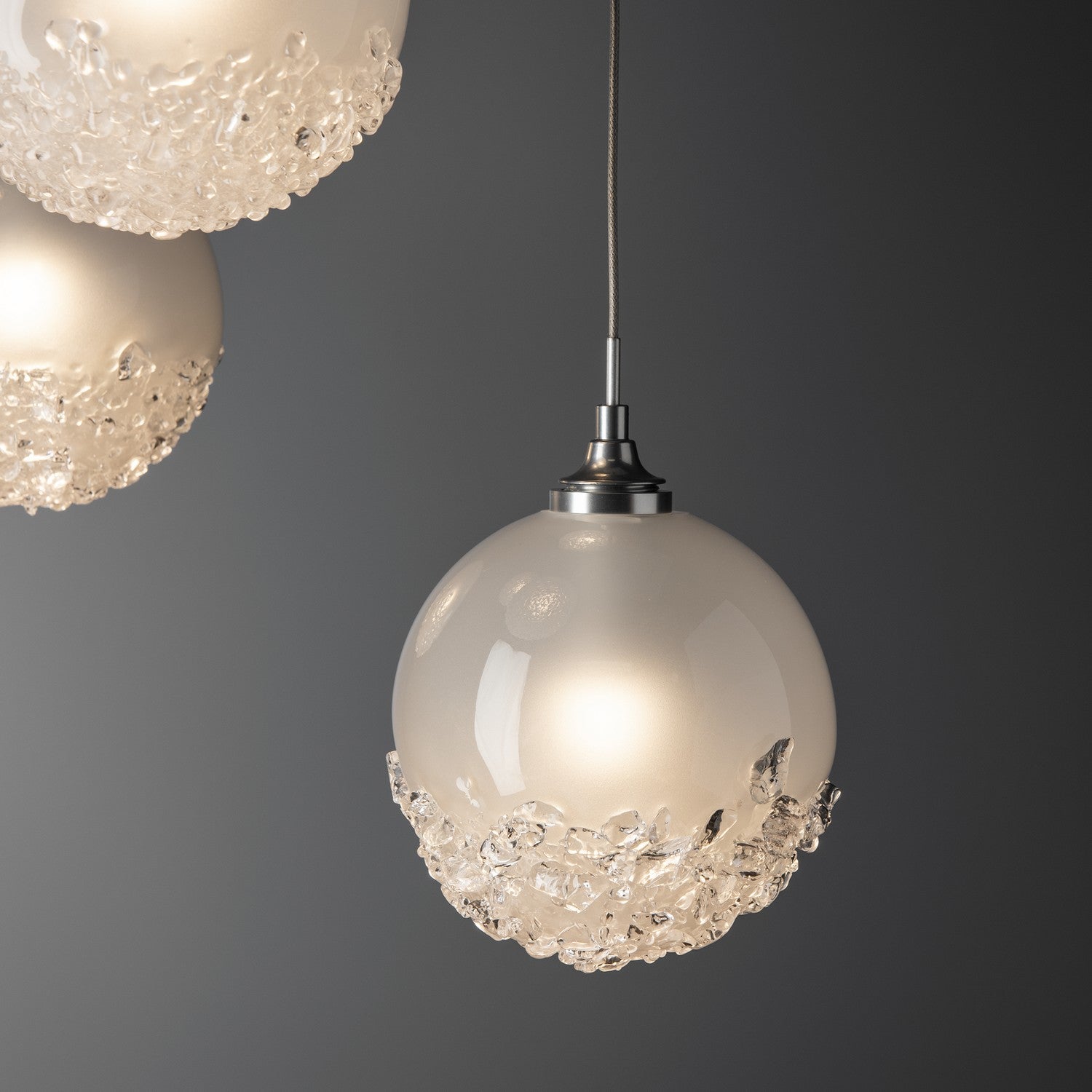 Hubbardton Forge - 131131-SKT-STND-85-FD0750 - Fritz Globe 5-Light Pendant - Fritz - Sterling
