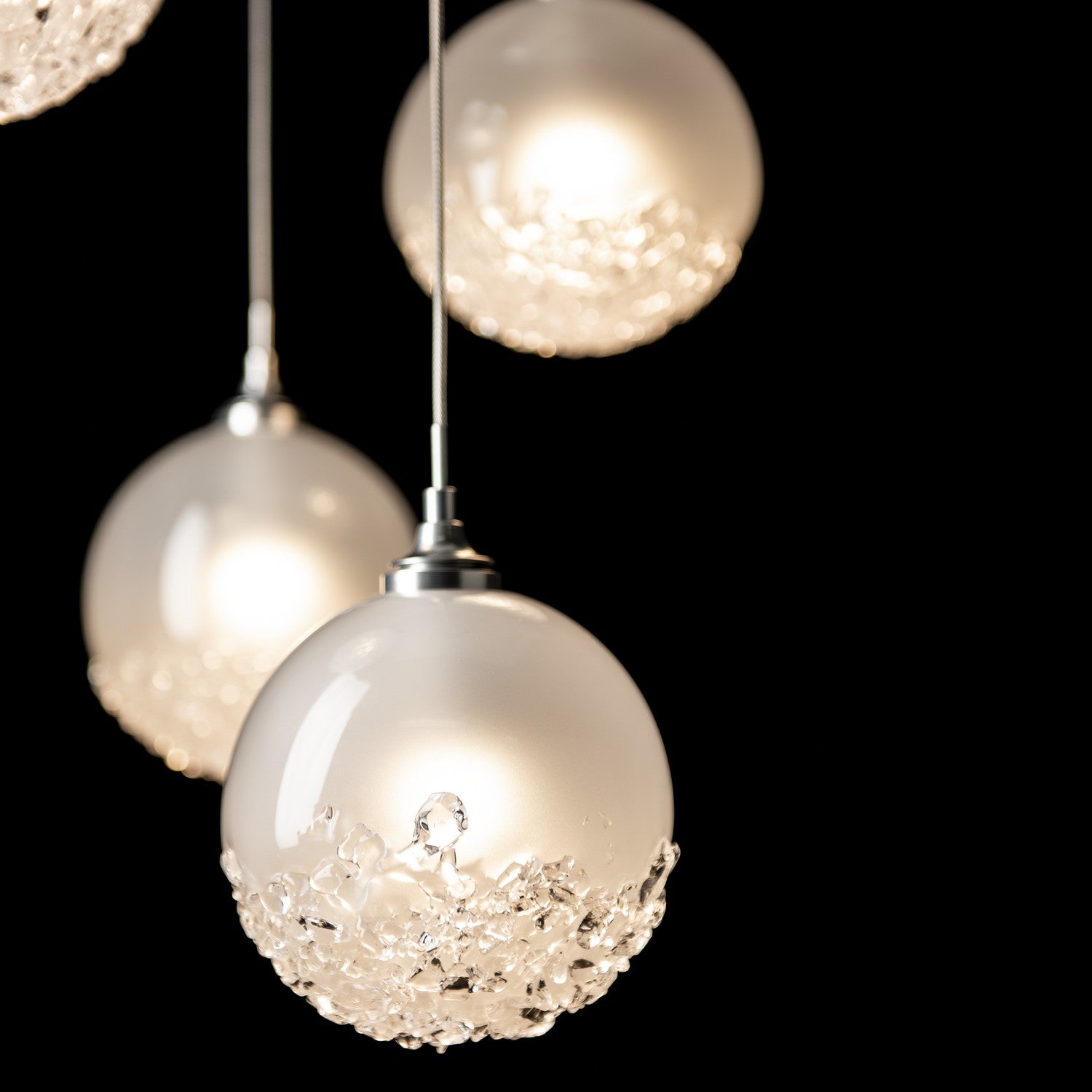 Hubbardton Forge - 131131-SKT-STND-85-FD0750 - Fritz Globe 5-Light Pendant - Fritz - Sterling