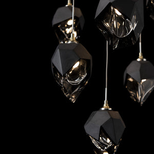 Hubbardton Forge - 131140-SKT-LONG-86-BP0754 - LED Pendant - Chrysalis - Modern Brass