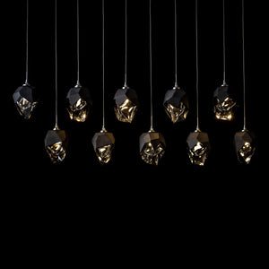 Hubbardton Forge - 131143-SKT-LONG-85-BP0754 - LED Pendant - Chrysalis - Sterling