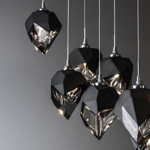 Hubbardton Forge - 131143-SKT-LONG-85-BP0754 - LED Pendant - Chrysalis - Sterling