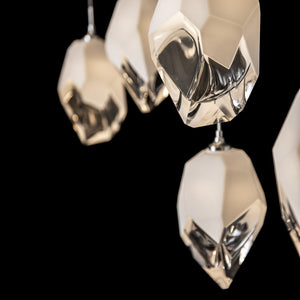 Hubbardton Forge - 131144-SKT-LONG-85-WP0755 - LED Pendant - Chrysalis - Sterling