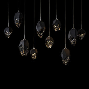 Hubbardton Forge - 131145-SKT-LONG-85-BP0756 - LED Pendant - Chrysalis - Sterling