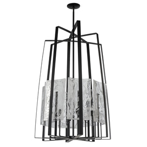 Hubbardton Forge - 131313-SKT-MULT-10-YR0729 - Eight Light Pendant - Arc - Black