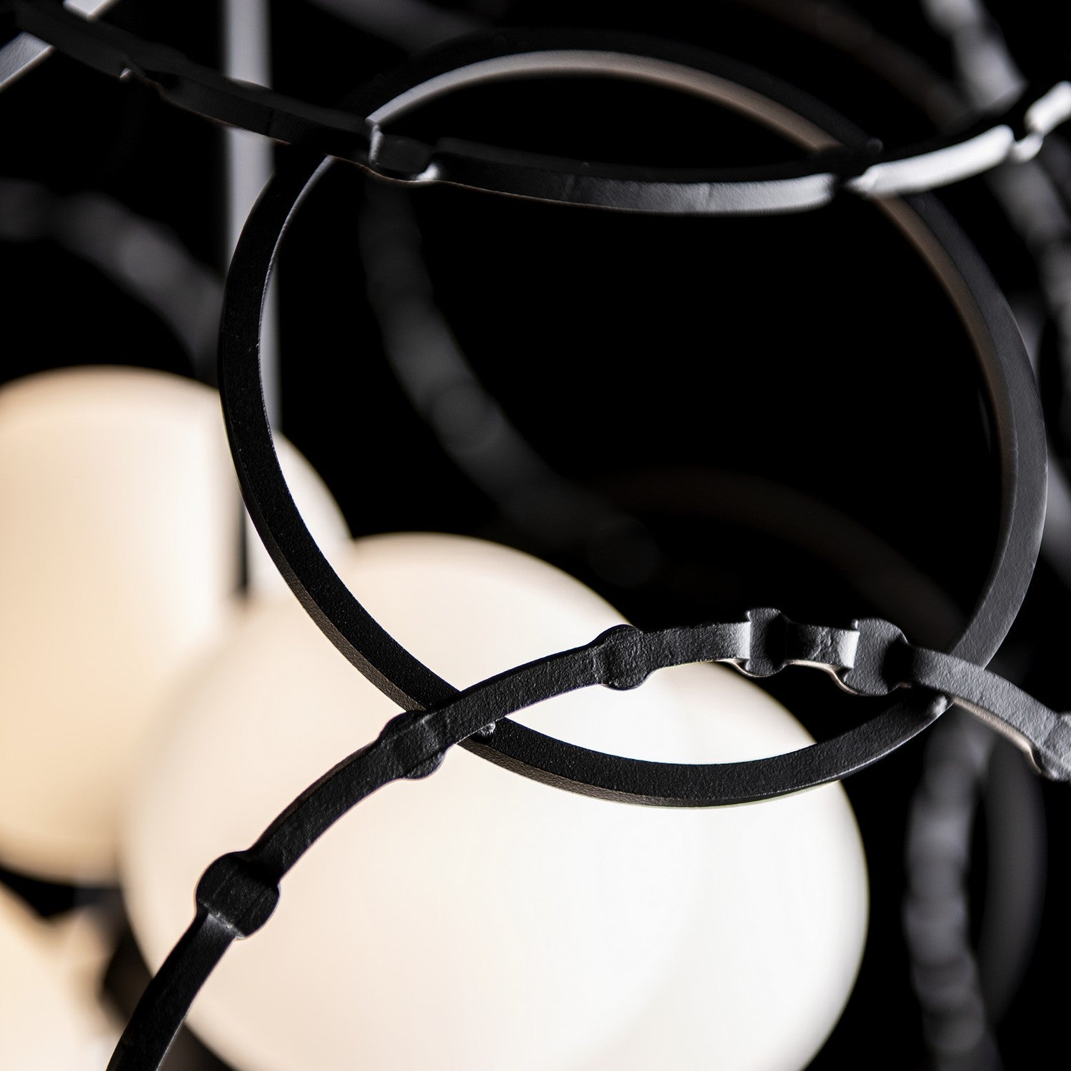 Hubbardton Forge - 131602-SKT-MULT-10-GG0677 - Olympus Orb Pendant - Olympus - Black