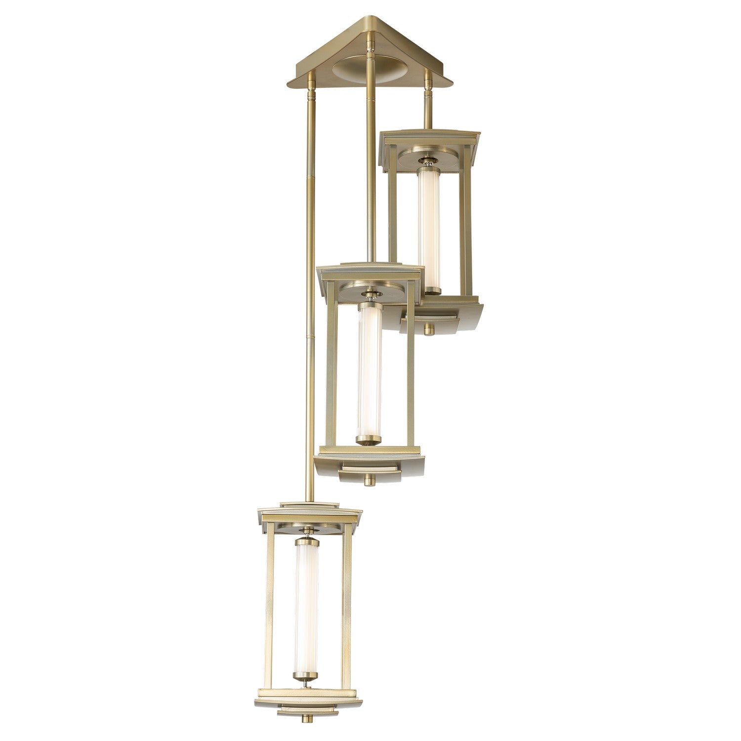 Hubbardton Forge - 131635-LED-MULT-86-ZM0733 - LED Pendant - Athena - Modern Brass