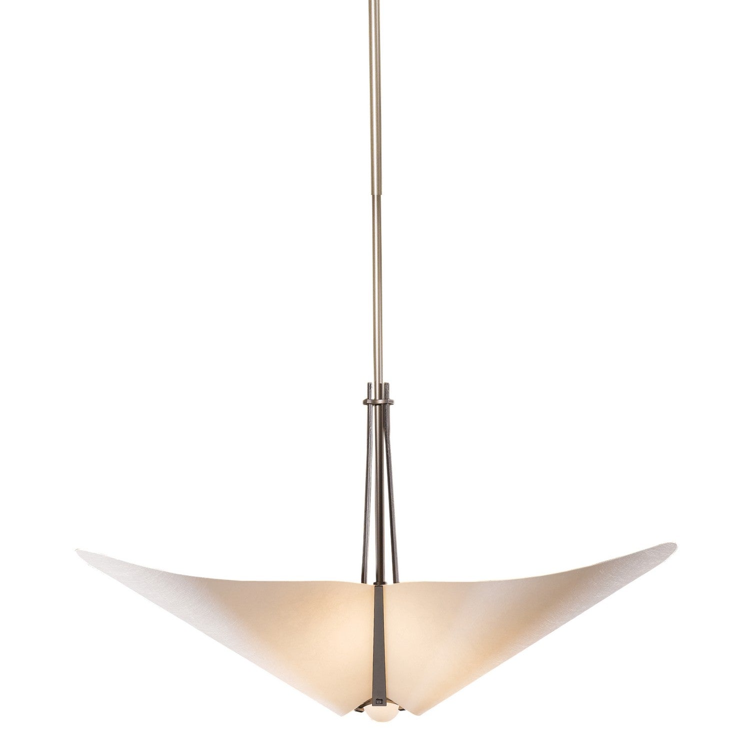 Hubbardton Forge - 133303-SKT-MULT-07-SH1994 - Three Light Pendant - Kirigami - Dark Smoke