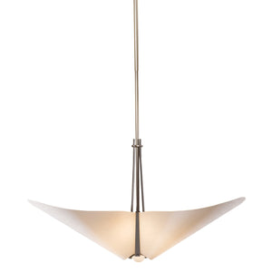 Hubbardton Forge - 133303-SKT-MULT-07-SH1994 - Three Light Pendant - Kirigami - Dark Smoke