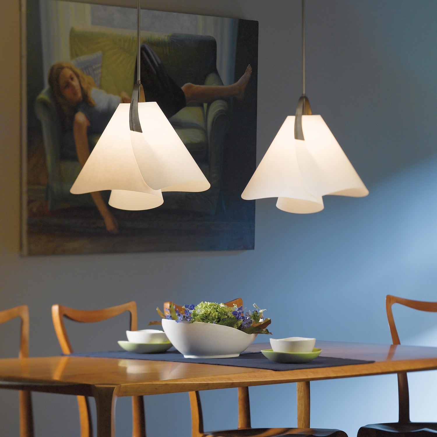 Hubbardton Forge - 134501-SKT-MULT-07-SH1992 - One Light Pendant - Mobius - Dark Smoke