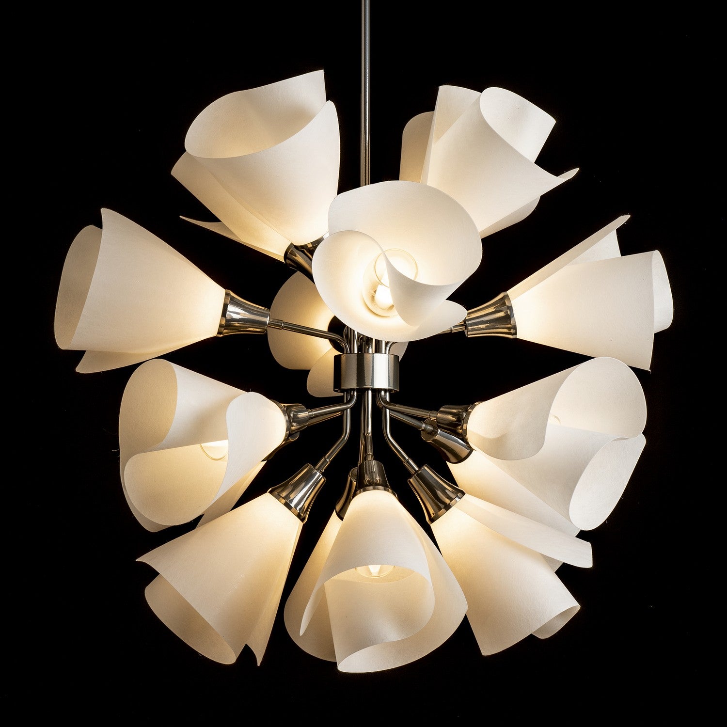 Hubbardton Forge - 134506-SKT-MULT-85-SH1987 - Mobius 16-Light Orb Pendant - Mobius - Sterling