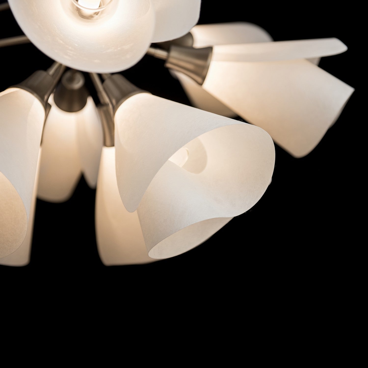Hubbardton Forge - 134510-SKT-MULT-84-SH1987 - Mobius 12-Light Pendant - Mobius - Soft Gold