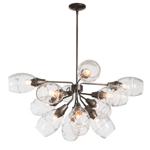 Hubbardton Forge - 134515-SKT-MULT-07-ZM0621 - 12 Light Pendant - Ensemble - Dark Smoke