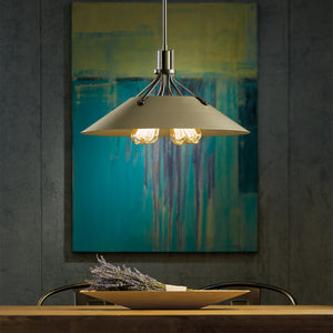 Hubbardton Forge - 136340-SKT-MULT-05-84 - Four Light Pendant - Henry - Bronze
