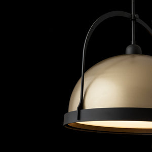 Hubbardton Forge - 137462-SKT-MULT-10-84 - One Light Pendant - Atlas - Black