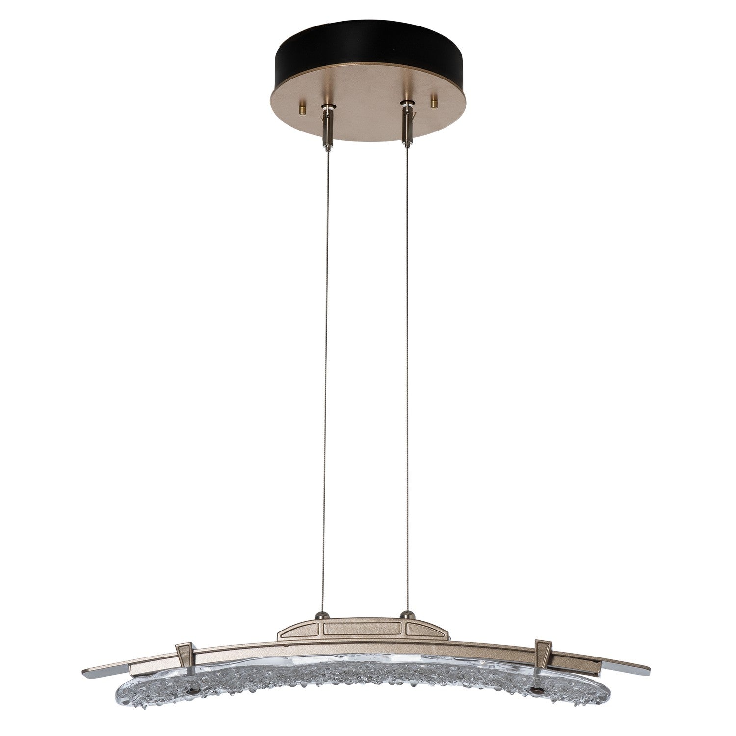 Hubbardton Forge - 137585-LED-STND-84-ZM0747 - LED Pendant - Glissade - Soft Gold