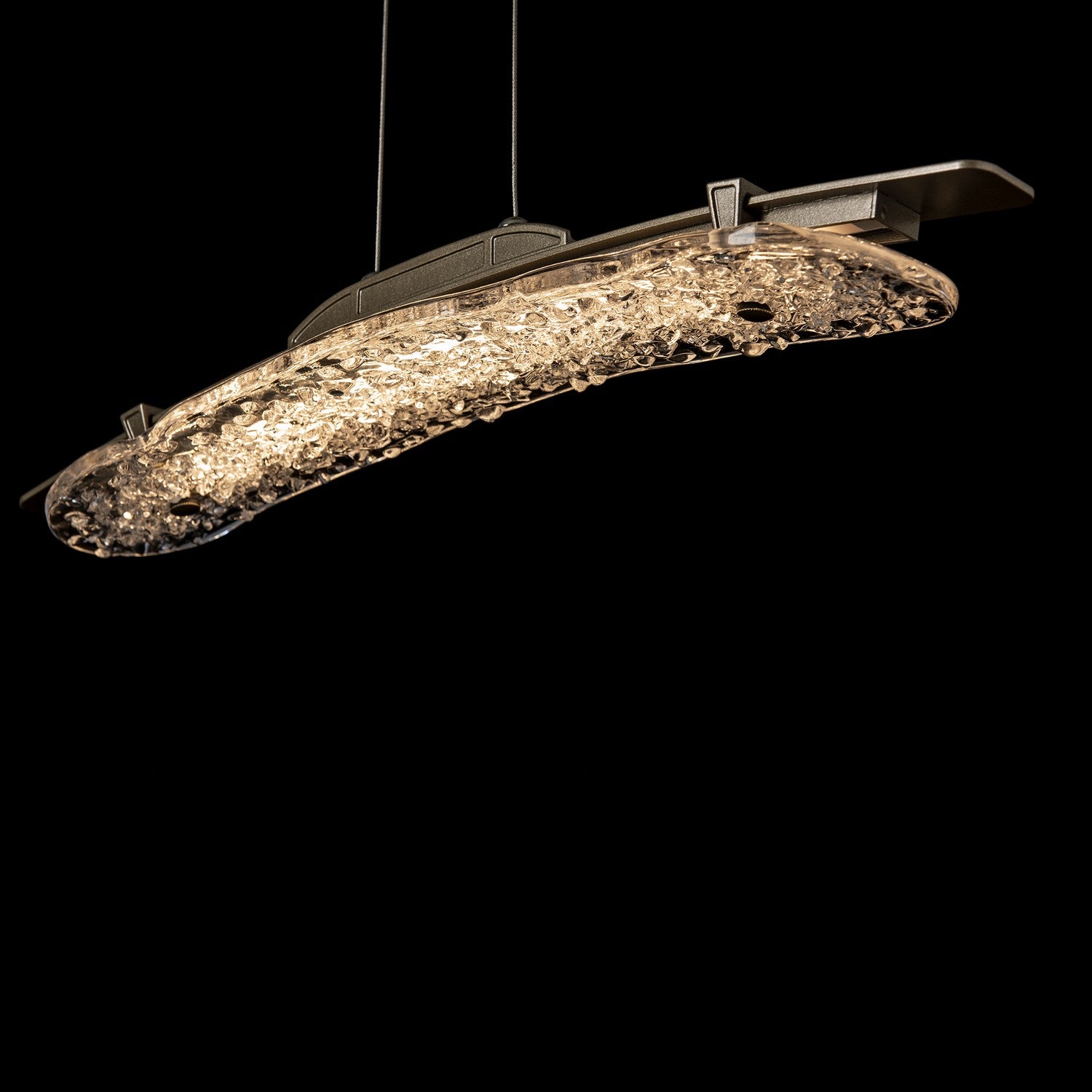 Hubbardton Forge - 137585-LED-STND-84-ZM0747 - LED Pendant - Glissade - Soft Gold