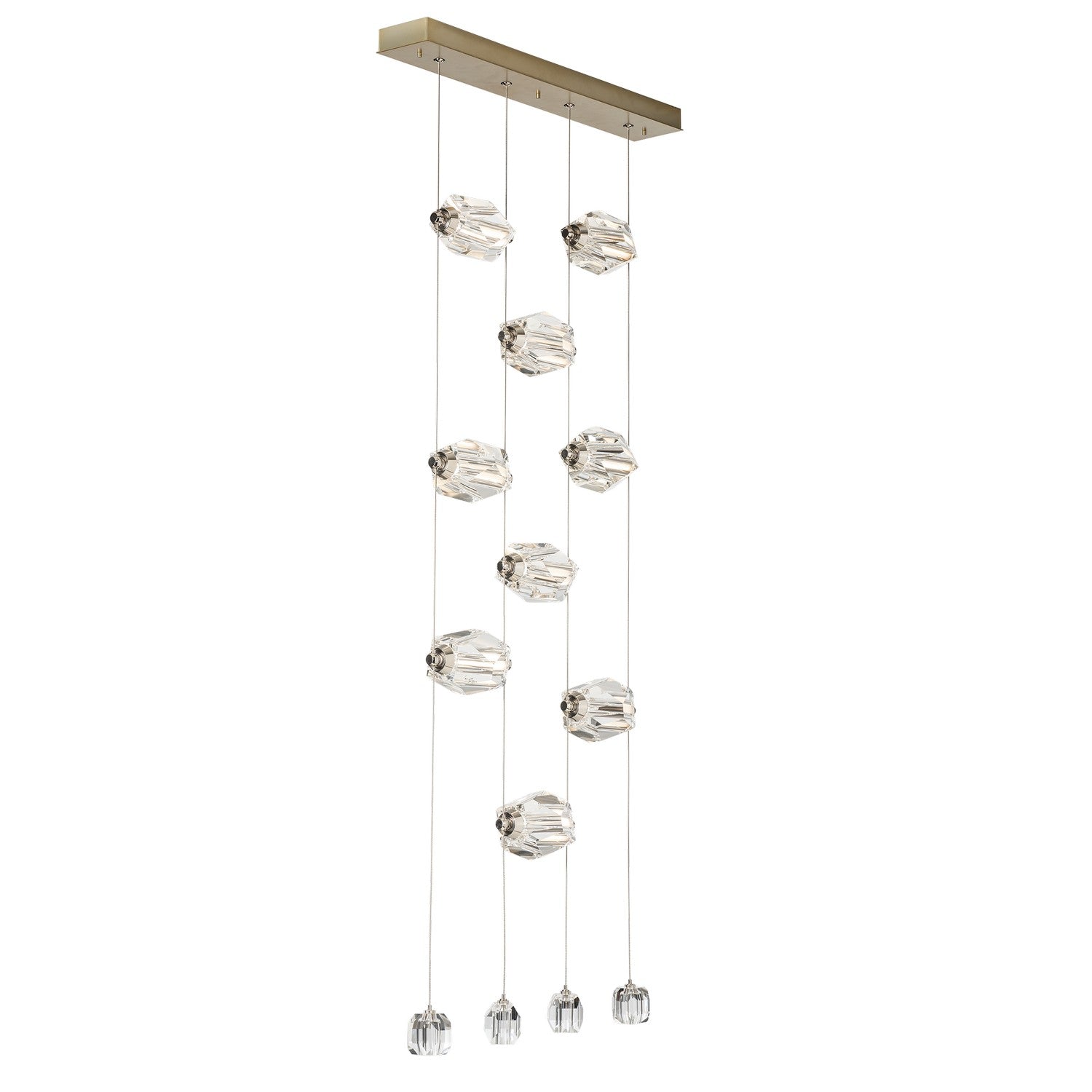 Hubbardton Forge - 139056-LED-STND-86-CR - LED Pendant - Gatsby - Modern Brass