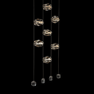 Hubbardton Forge - 139056-LED-STND-86-CR - LED Pendant - Gatsby - Modern Brass