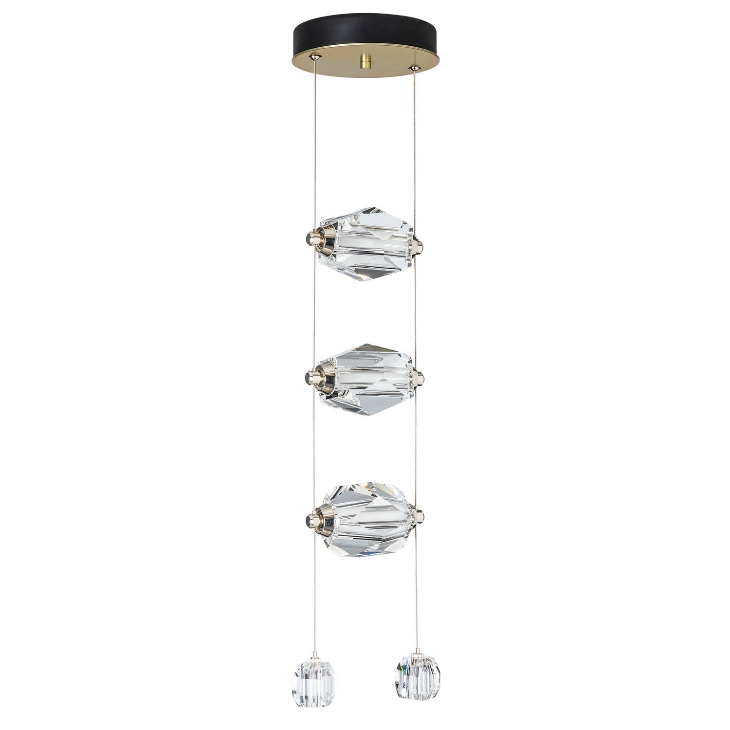 Hubbardton Forge - 139058-LED-STND-86-CR - LED Pendant - Gatsby - Modern Brass