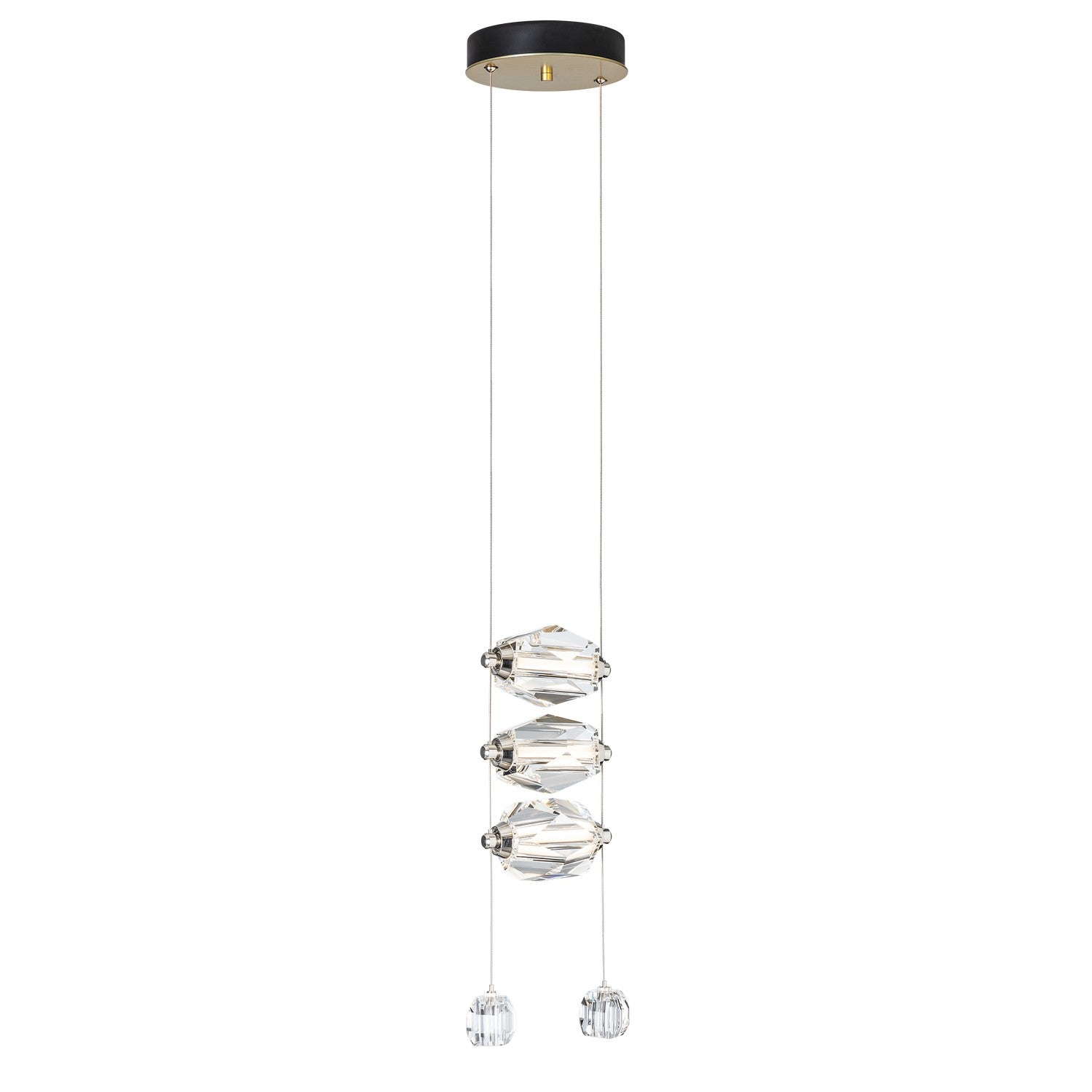 Hubbardton Forge - 139058-LED-STND-86-CR - LED Pendant - Gatsby - Modern Brass