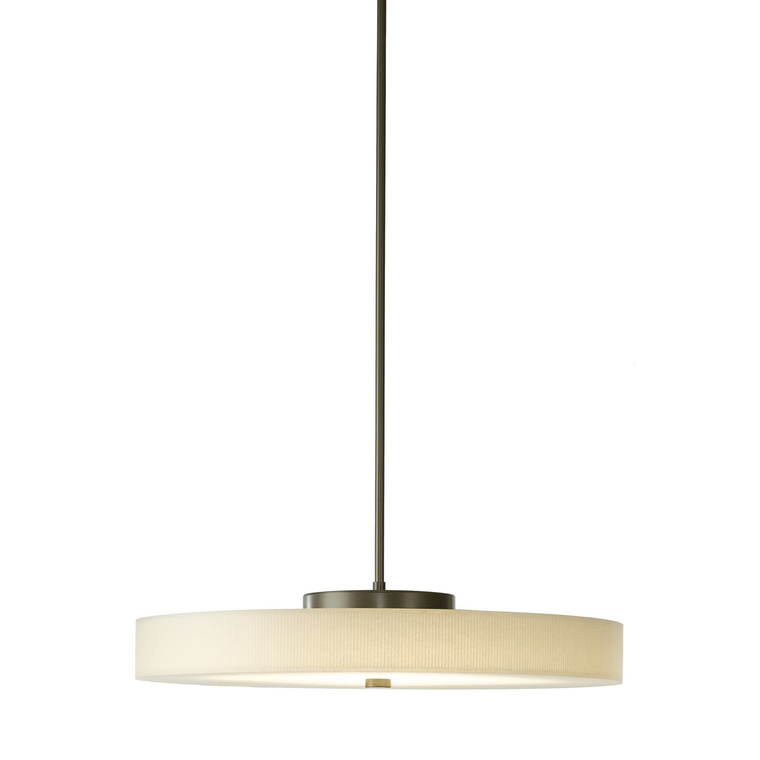 Hubbardton Forge - 139713-LED-MULT-07-SH1970 - Disq Large LED Pendant - Disq - Dark Smoke