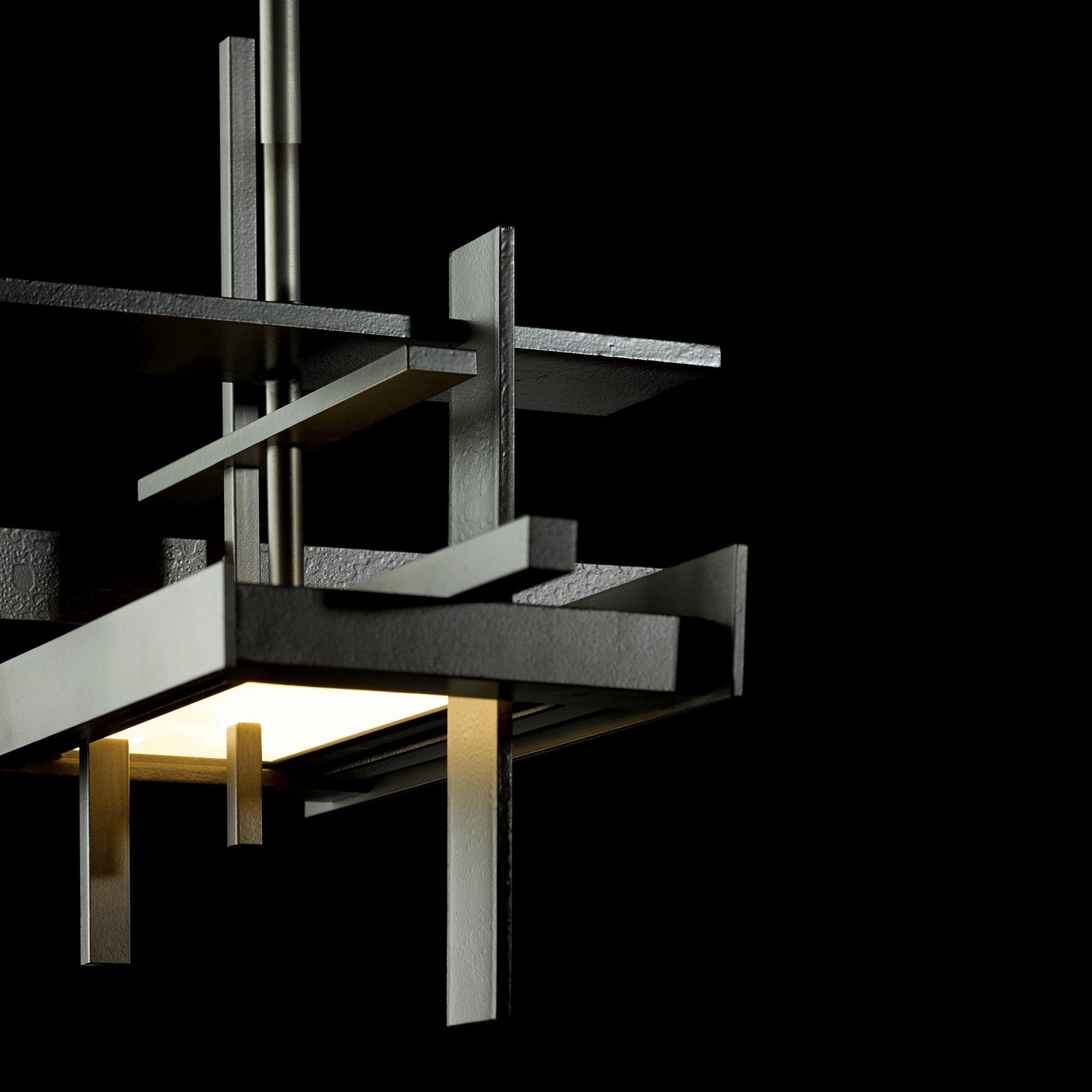Hubbardton Forge - 139718-LED-MULT-07 - Planar Small LED Pendant - Planar - Dark Smoke
