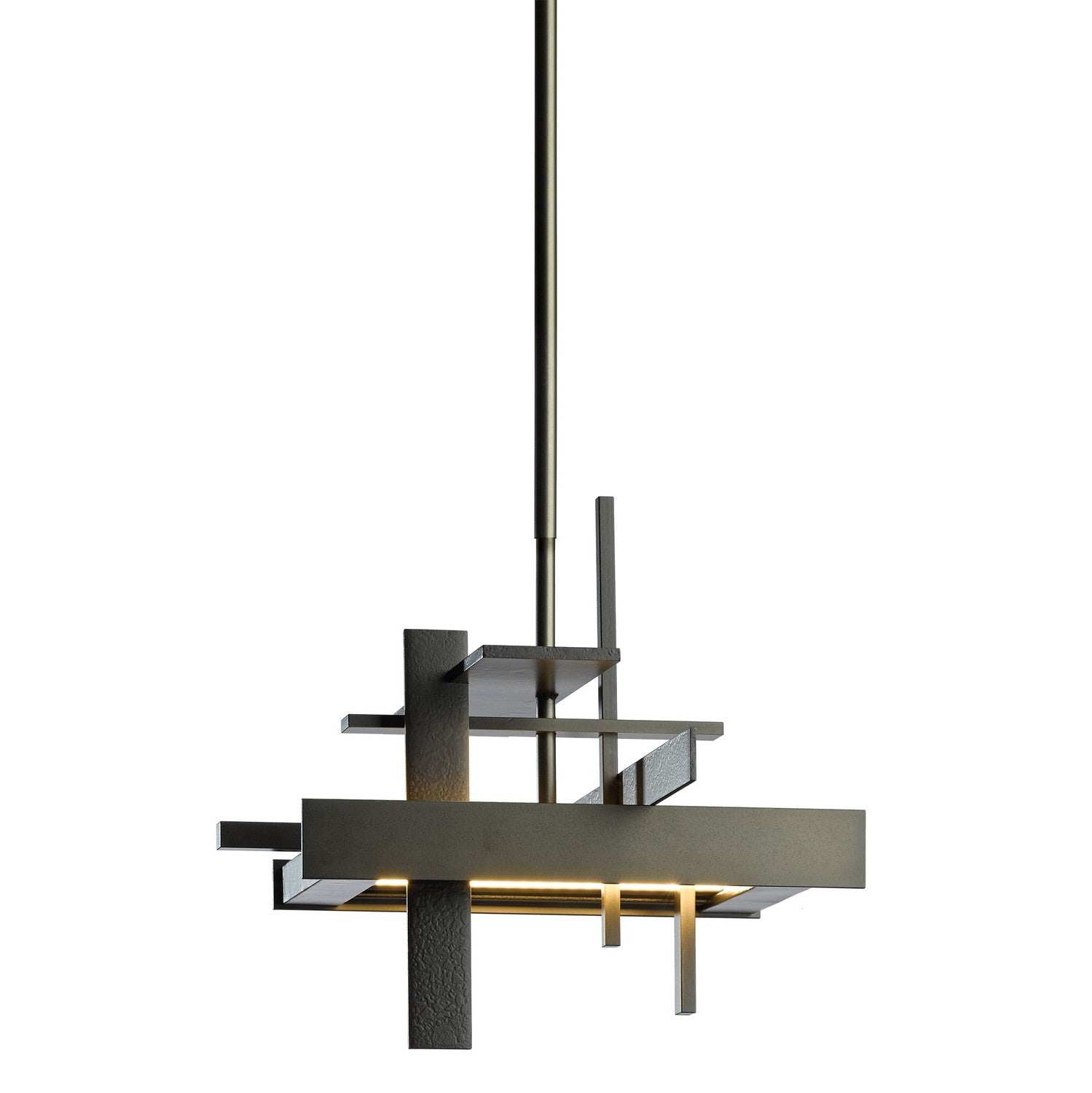 Hubbardton Forge - 139718-LED-MULT-07 - Planar Small LED Pendant - Planar - Dark Smoke