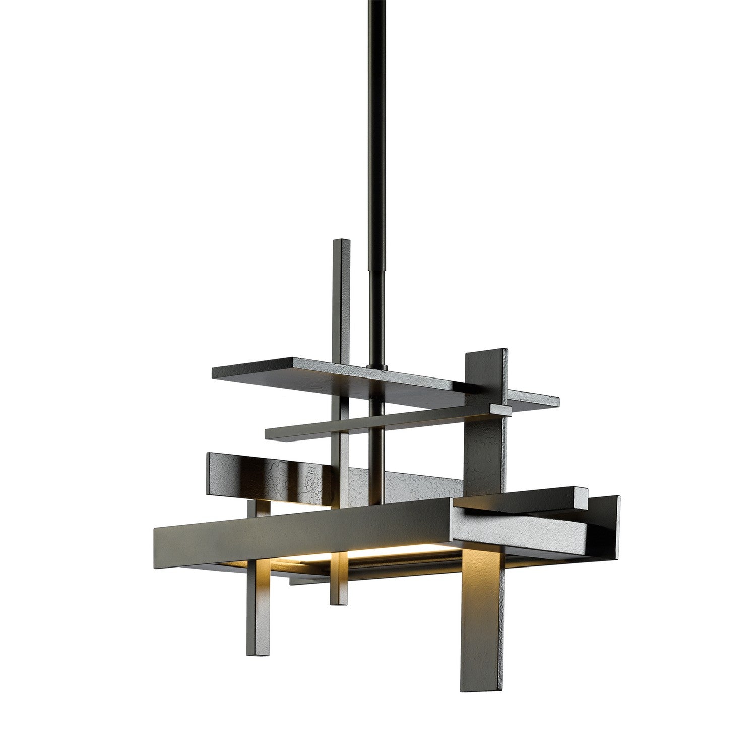 Hubbardton Forge - 139718-LED-MULT-07 - Planar Small LED Pendant - Planar - Dark Smoke