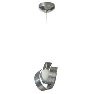 Hubbardton Forge - 161186-SKT-STND-85-GG0711 - LED Pendant - Riza - Sterling