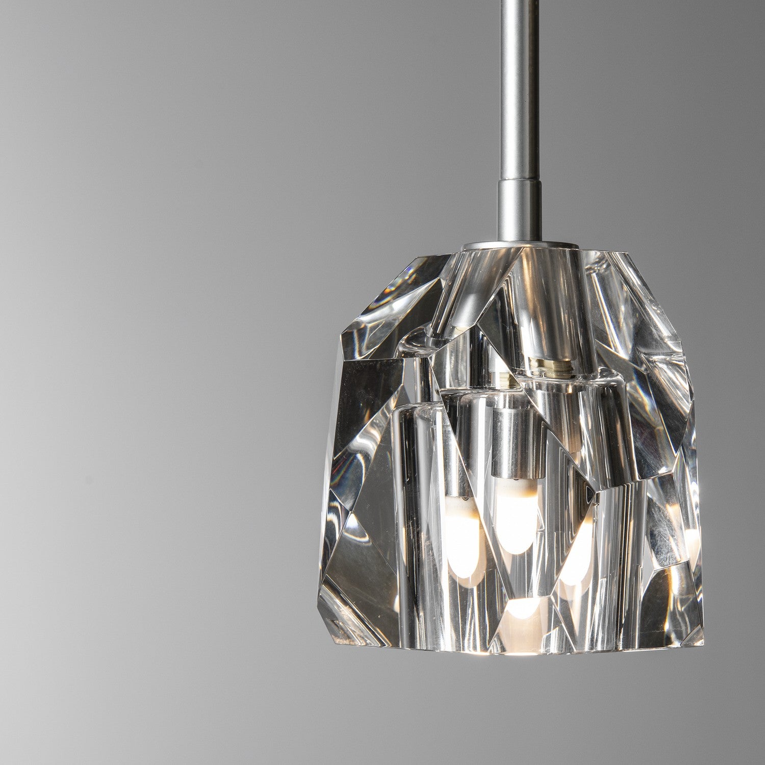 Hubbardton Forge - 181061-SKT-MULT-85-CR - One Light Pendant - Gatsby - Sterling