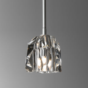 Hubbardton Forge - 181061-SKT-MULT-85-CR - One Light Pendant - Gatsby - Sterling