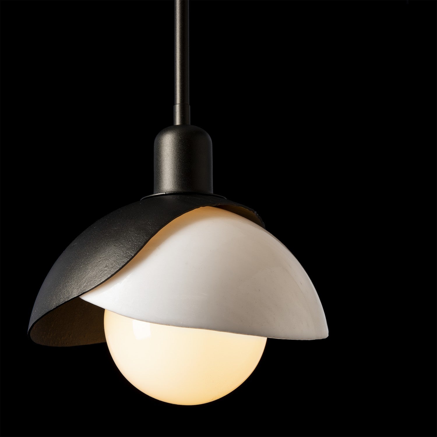 Hubbardton Forge - 181184-SKT-MULT-14-BB0757 - One Light Pendant - Brooklyn - Oil Rubbed Bronze