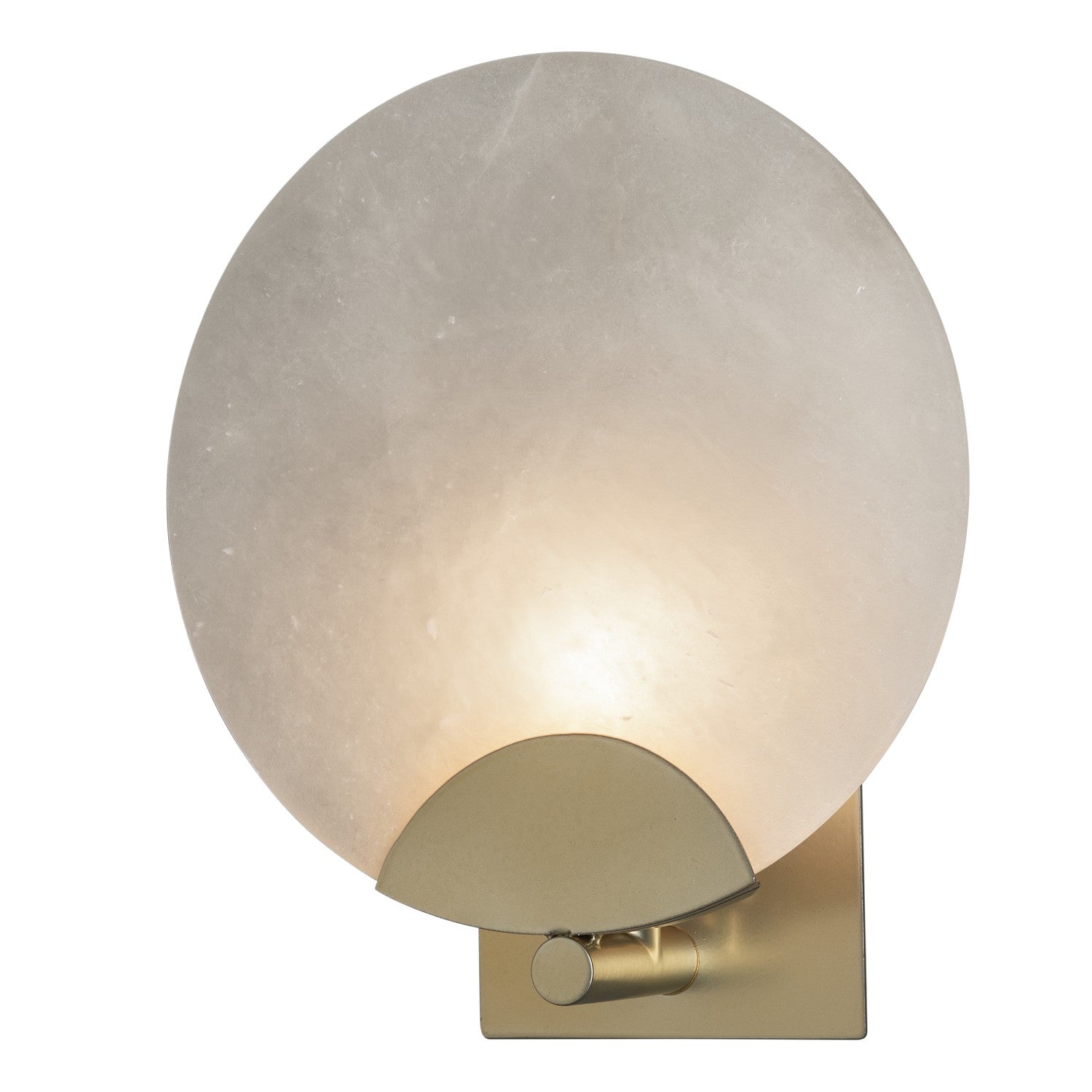 Hubbardton Forge - 201059-SKT-86-AR - One Light Wall Sconce - Callisto - Modern Brass