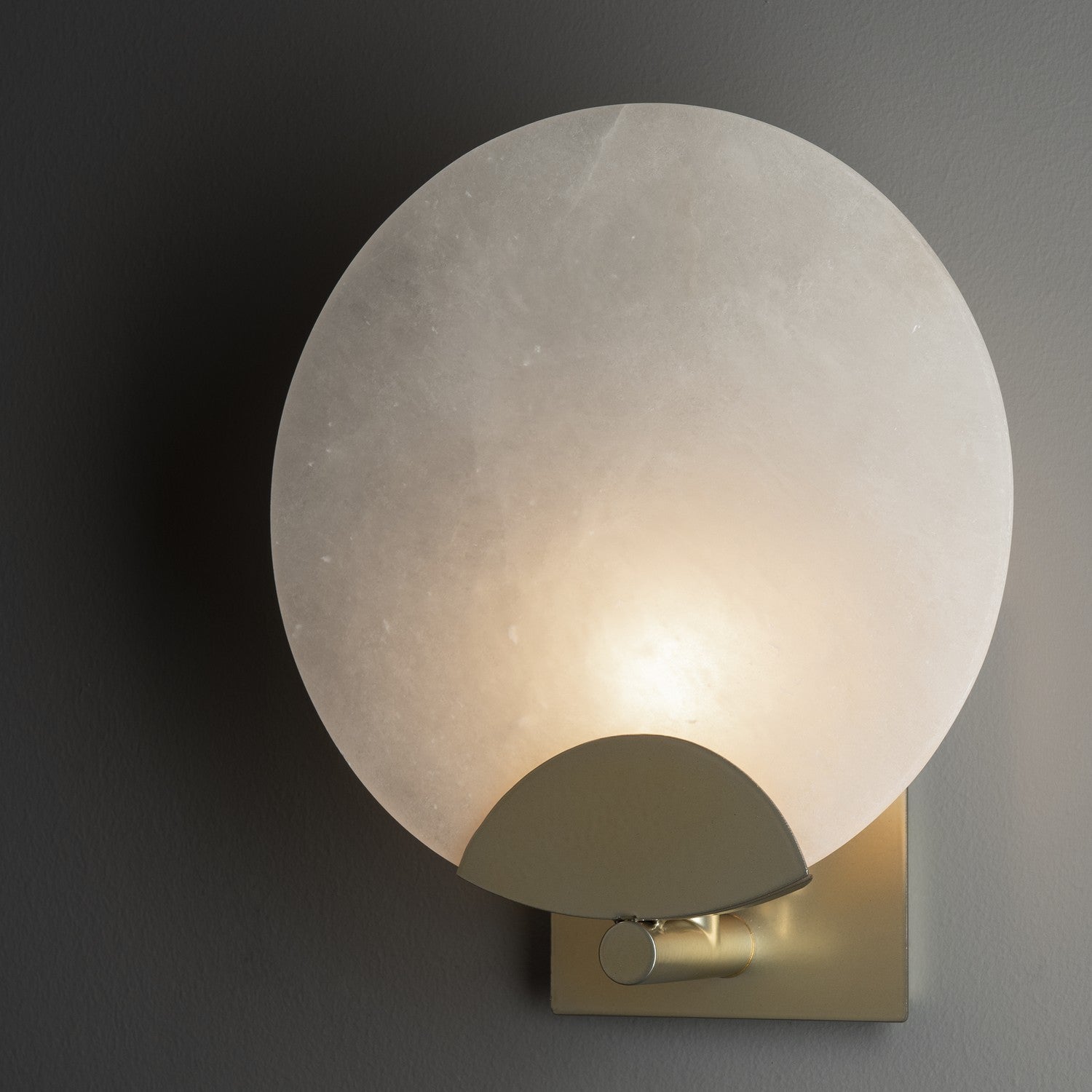 Hubbardton Forge - 201059-SKT-86-AR - One Light Wall Sconce - Callisto - Modern Brass