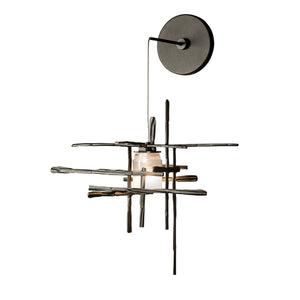 Hubbardton Forge - 201396-SKT-14-YC0305 - LED Wall Sconce - Tura - Oil Rubbed Bronze