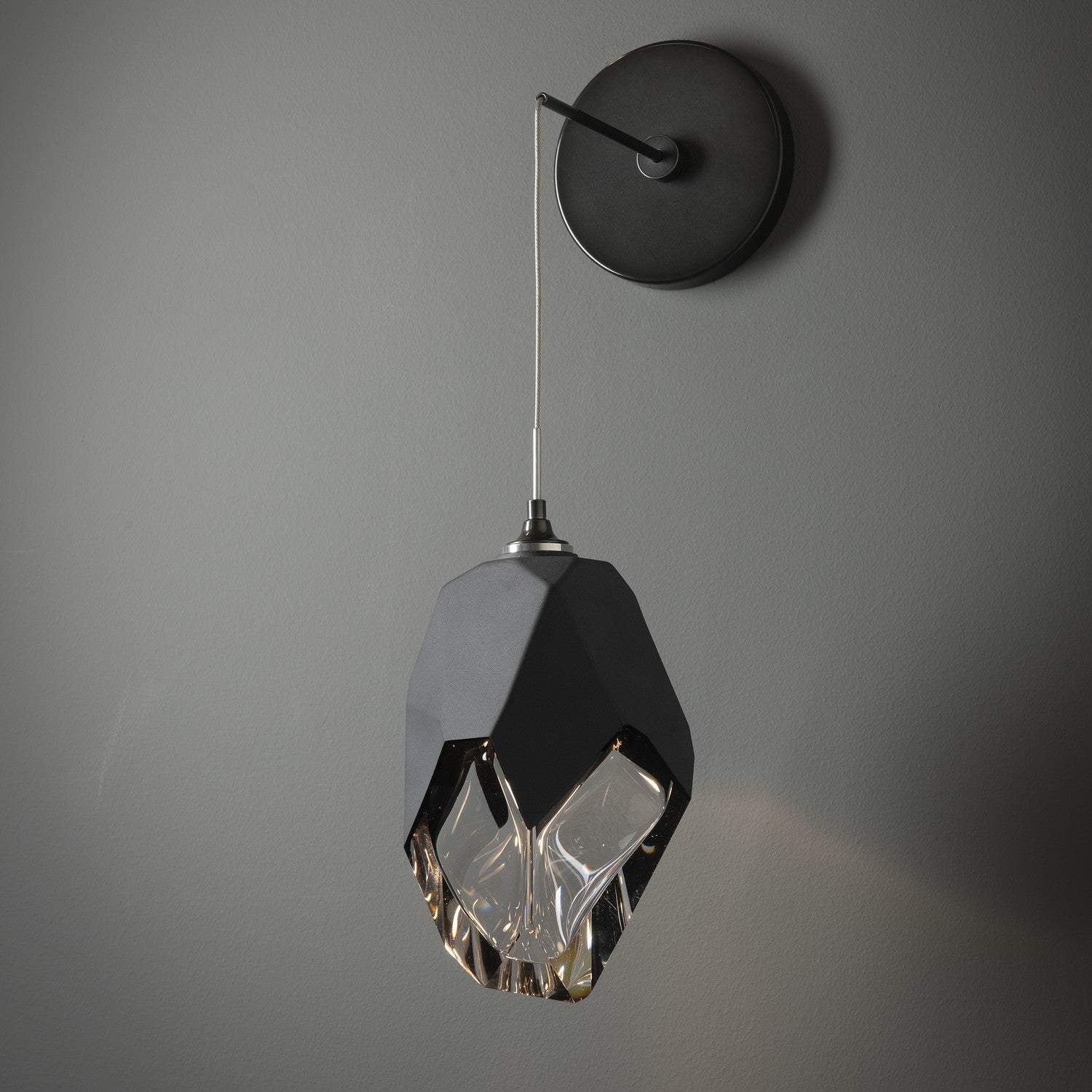 Hubbardton Forge - 201398-SKT-89-BP0755 - LED Wall Sconce - Chrysalis - Ink