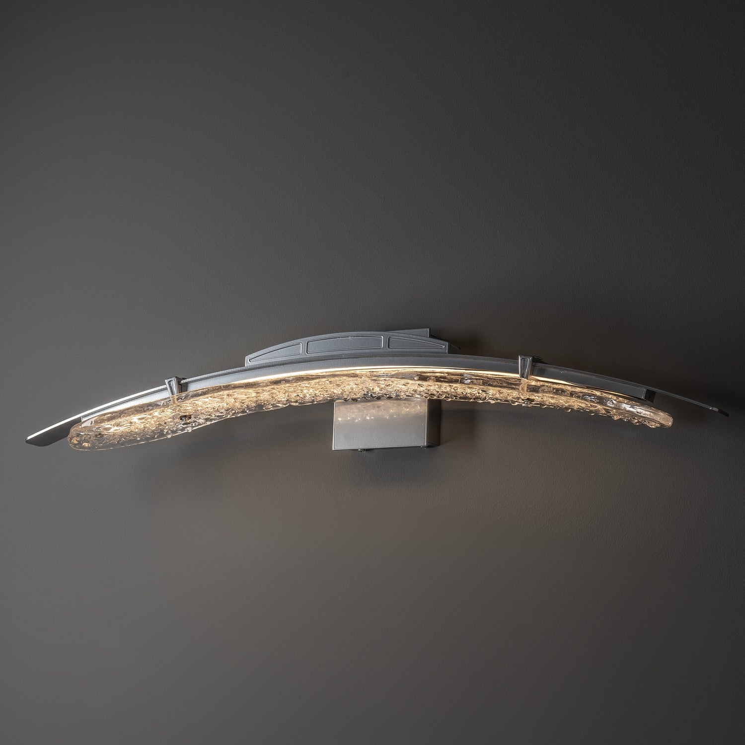 Hubbardton Forge - 202221-LED-85-ZM0751 - LED Bath Sconce - Glissade - Sterling