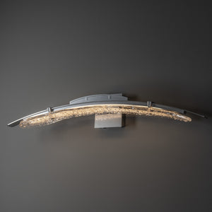 Hubbardton Forge - 202221-LED-85-ZM0751 - LED Bath Sconce - Glissade - Sterling