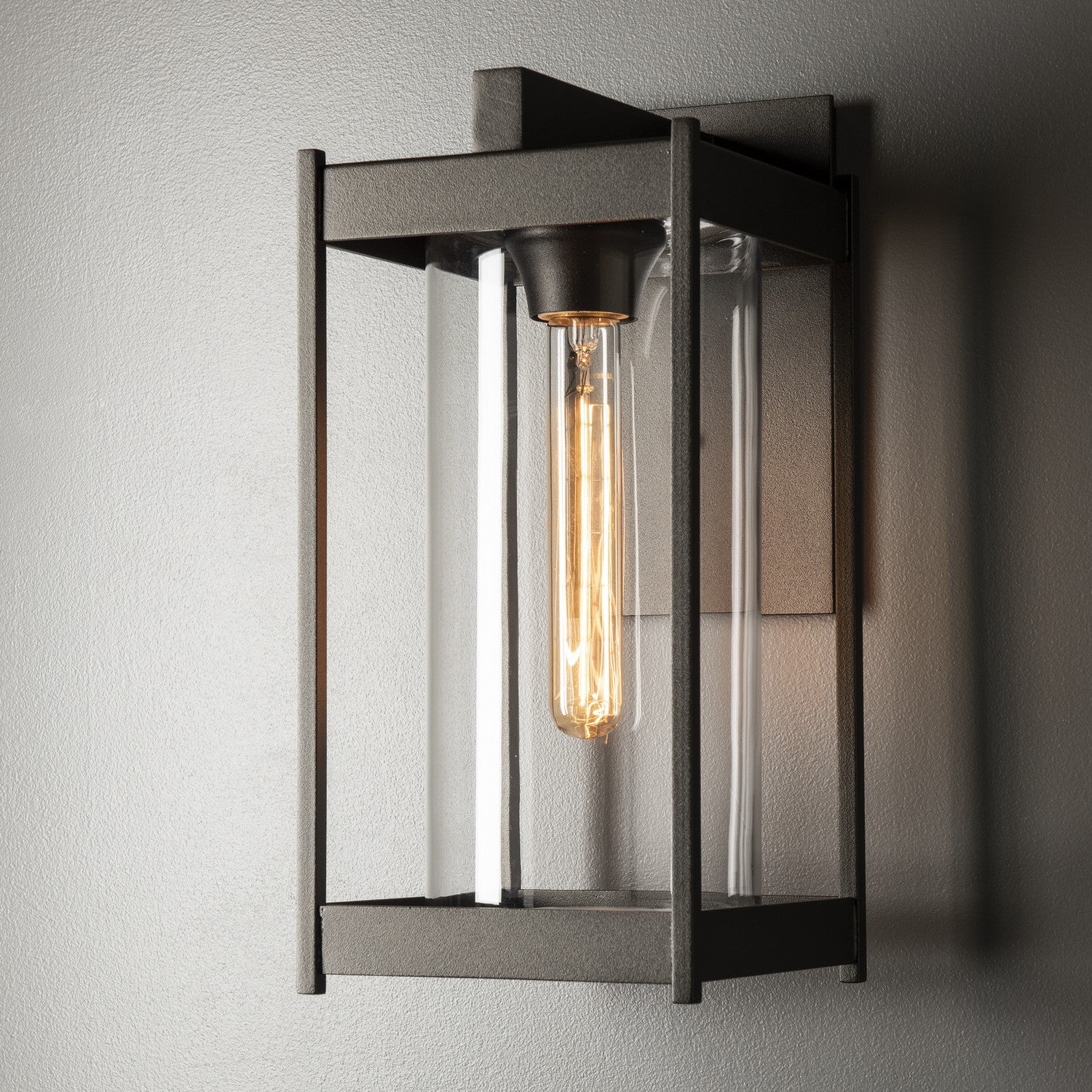 Hubbardton Forge - 302021-SKT-14-ZM0730 - Cela Medium Outdoor Sconce - Cela - Coastal Oil Rubbed Bronze