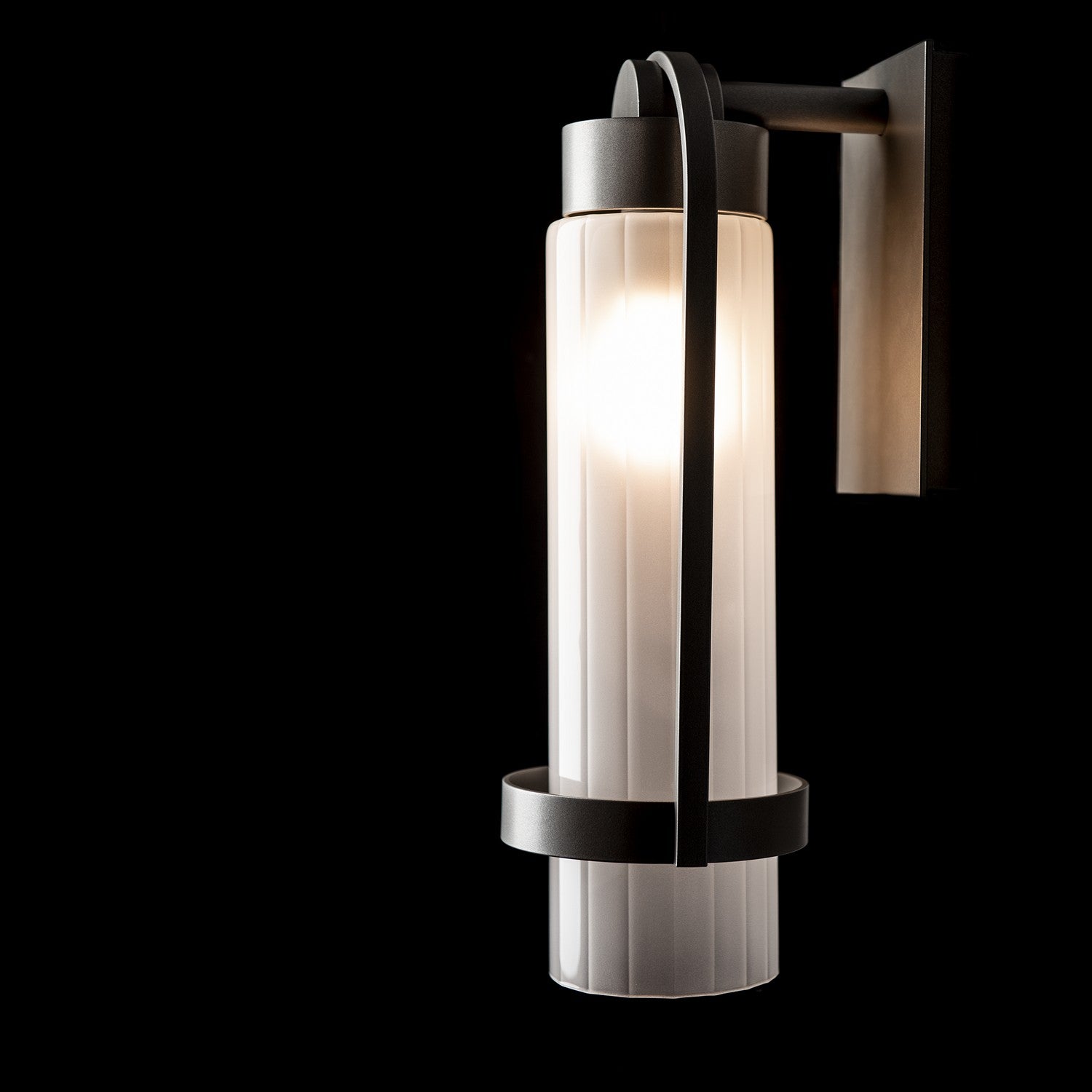 Hubbardton Forge - 302555-SKT-78-FD0741 - Alcove Small Outdoor Sconce - Alcove - Coastal Burnished Steel